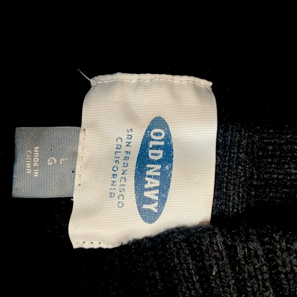 Old Navy Men’s Large Black Sweater - Picture 4 of 4